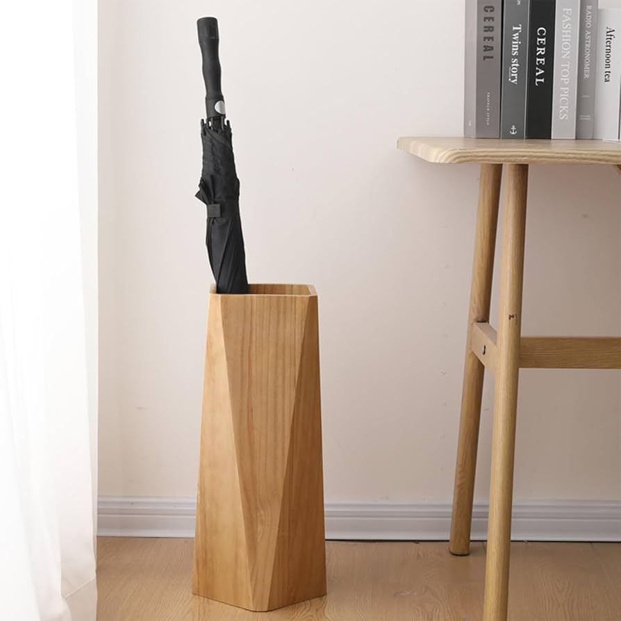 【送料無料】Triangle Wood - Umbrella Stand COZONI Triangle Umbrella Stand – COZONI US
